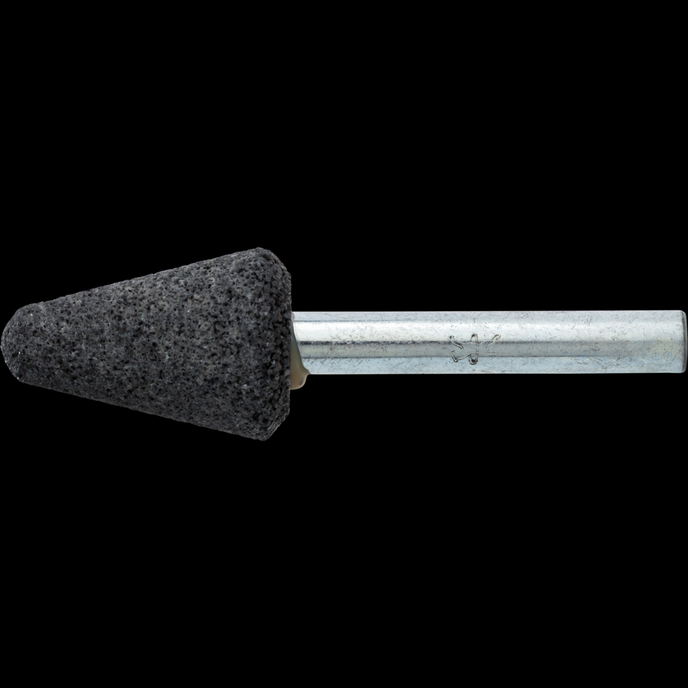 PFERD Vitrified Mounted Point, CAST EDGE, 3/4&#34; x 1-1/8, 30 Grit, A5, SiC, 1/4&#34; Shank