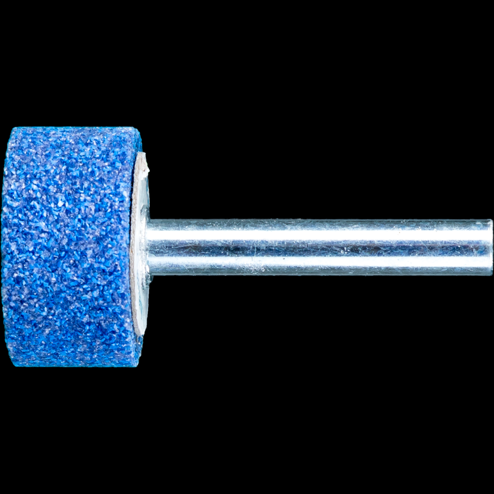 PFERD Vitrified Mounted Point, TOUGH, 1/2&#34; x 2, 46 Grit, W218, Ceramic Oxide,1/4&#34;Shank