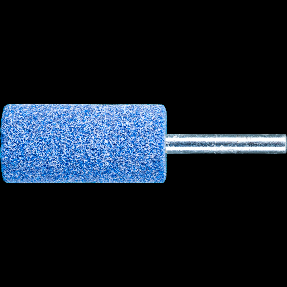 PFERD Vitrified Mounted Point, TOUGH, 1&#34; x 2, 46 Grit, W222, Ceramic Oxide, 1/4&#34; Shank