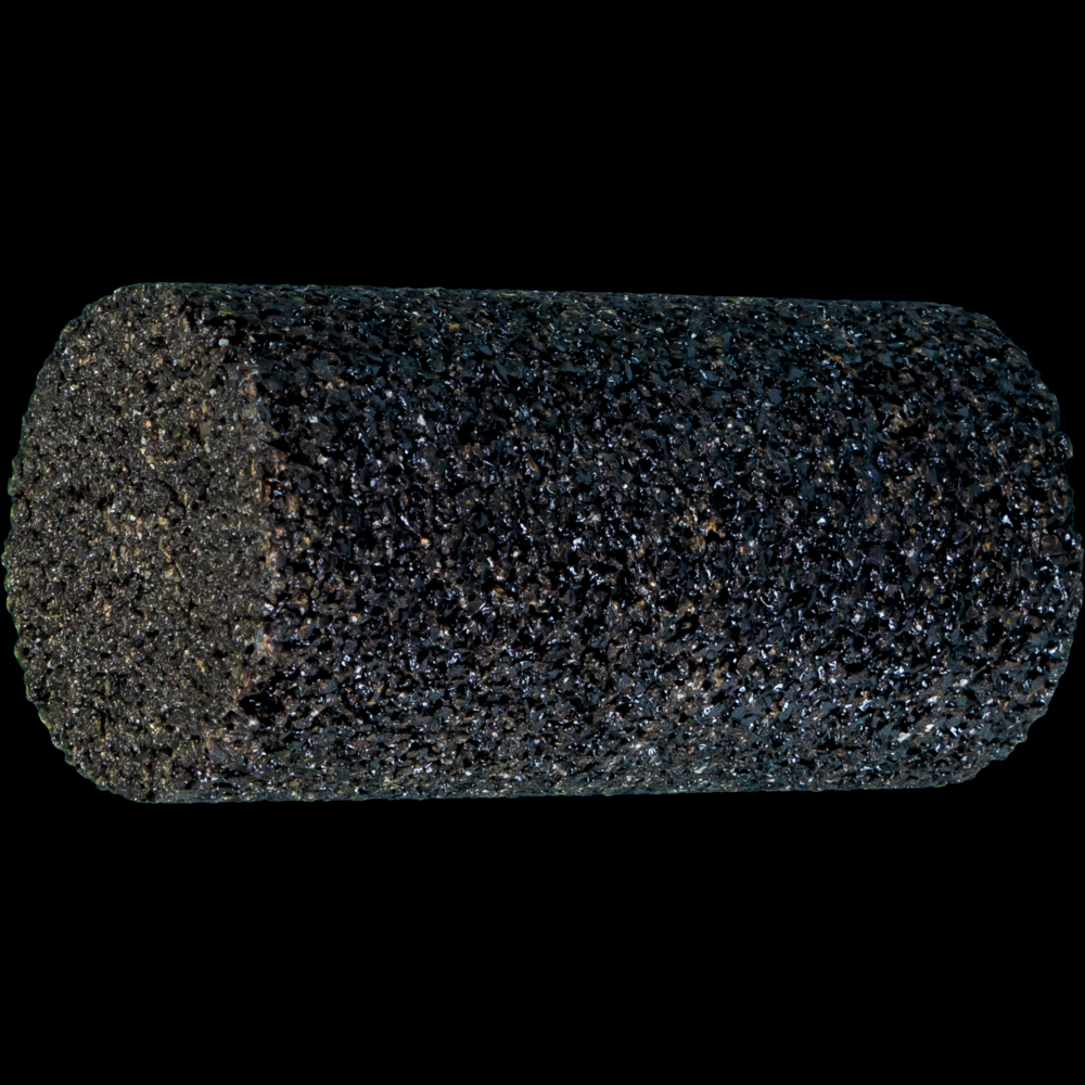 PFERD PLUG, 1-1/2&#34; x 3, 3/8-24 Thread, 16 Grit, Type 18, Aluminum Oxide