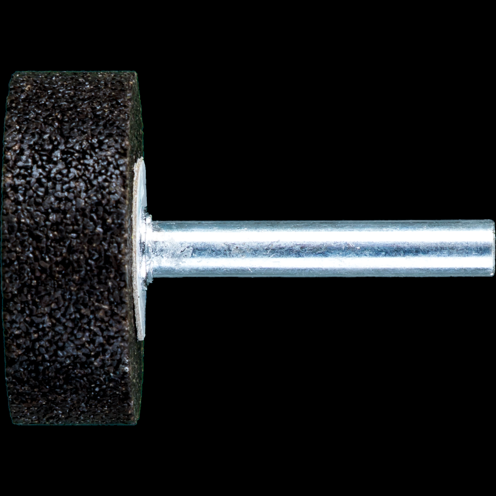 PFERD Resin Mounted Point, INOX EDGE, 1-1/2&#34; x 1/2, 30 Grit, W236, AO, 1/4&#34; Shank