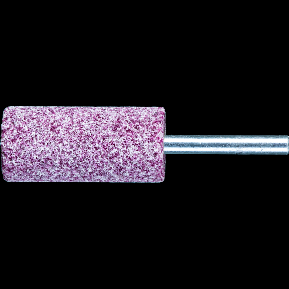 PFERD Vitrified Mounted Point, STEEL, 1&#34; x 2, 30 Grit, W222, Aluminum Oxide, 1/4&#34;Shank