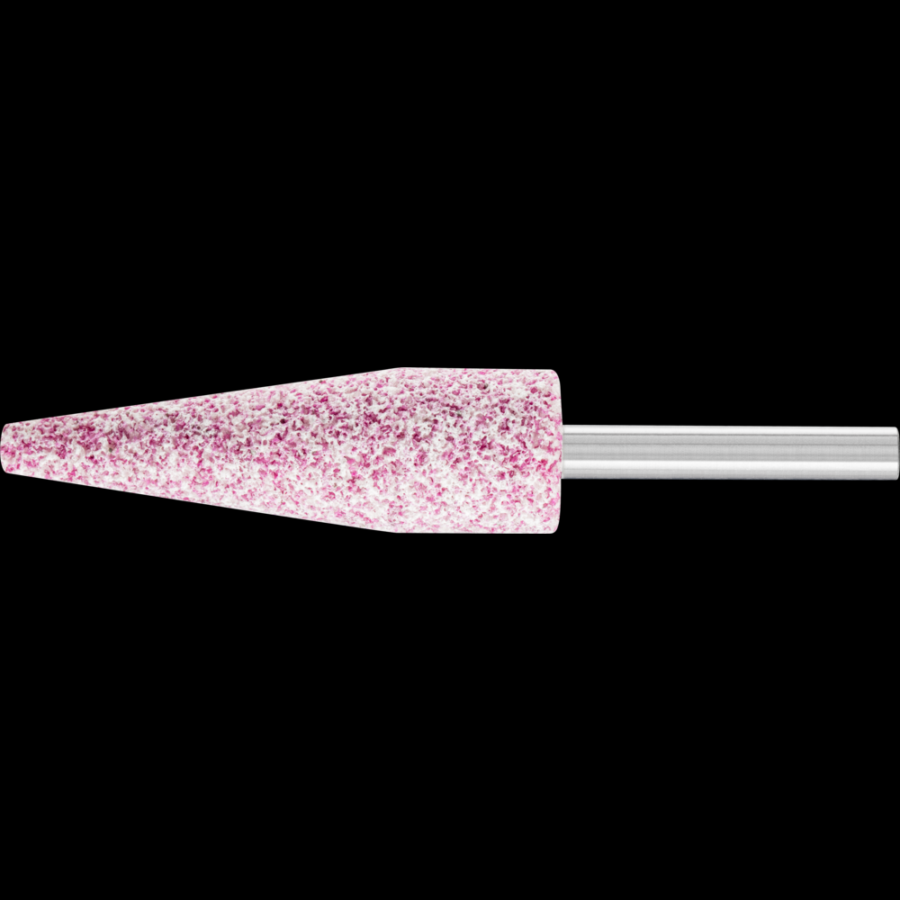PFERD Vitrified Mounted Point, STEEL, 3/4&#34; x 2-1/2, 30 Grit, A1, AO, 1/4&#34; Shank