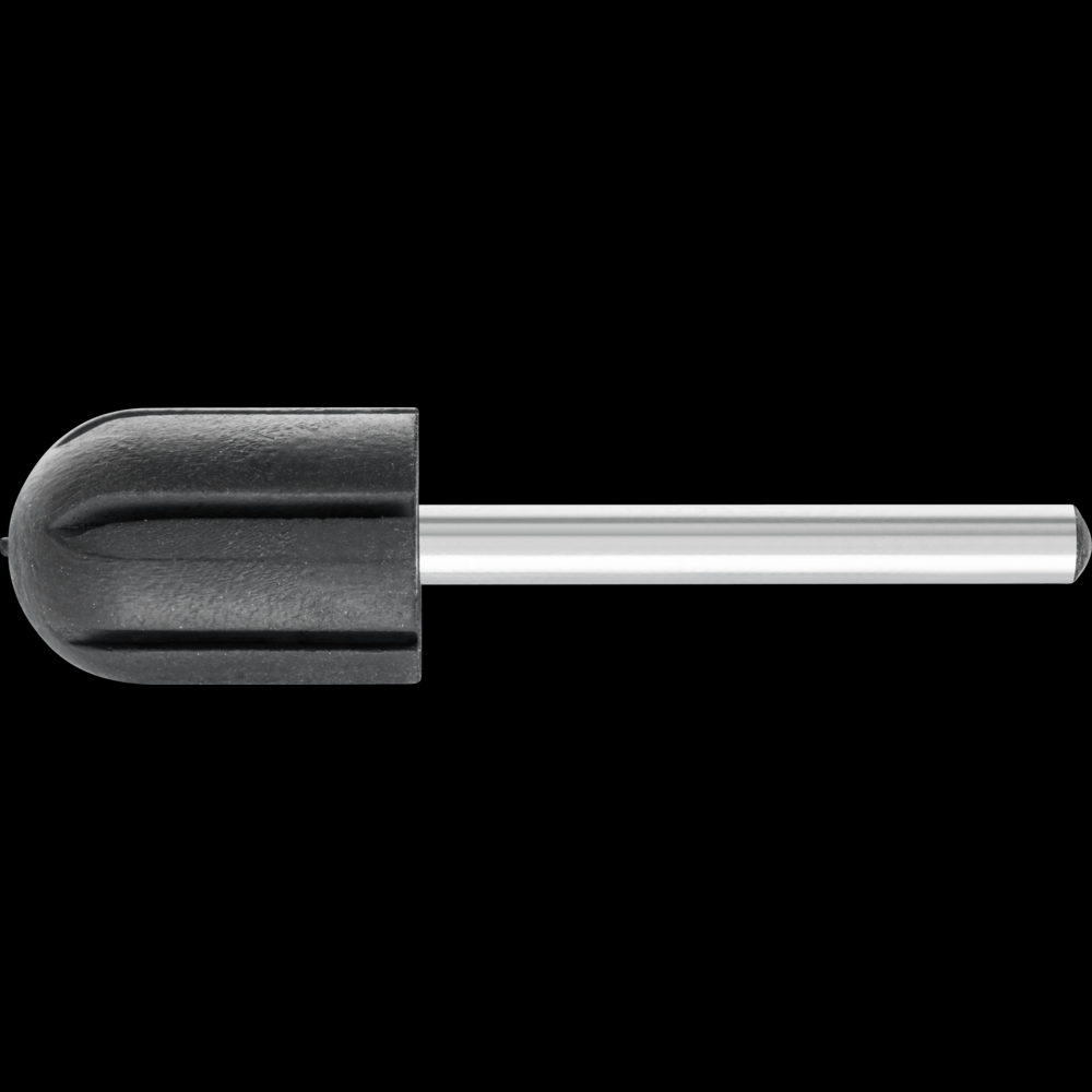 PFERD POLICAP® Cylindrical Radius End Holder, 3/8&#34; x 5/8 x 1-1/4, Shape C, 1/8&#34; Shank