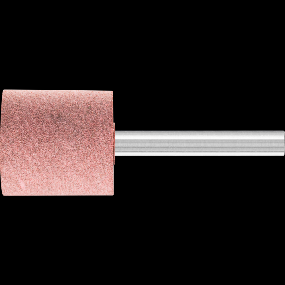 PFERD Poliflex® Mounted Point, Rubber Bond, W220 Shape, 120 Grit, 1/4&#34; Shank