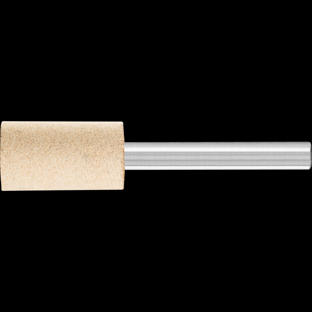 PFERD Poliflex® Mounted Point, Leather Bond, W196 Shape, 120 Grit, 1/4&#34; Shank