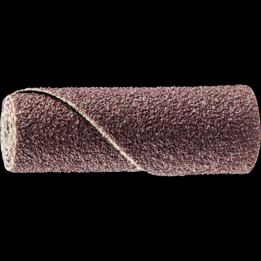 PFERD Cartridge Roll, 1/2&#34; x 1-1/2, 1/8&#34; arbor, Untapered shape,80 Grit,Aluminum oxide
