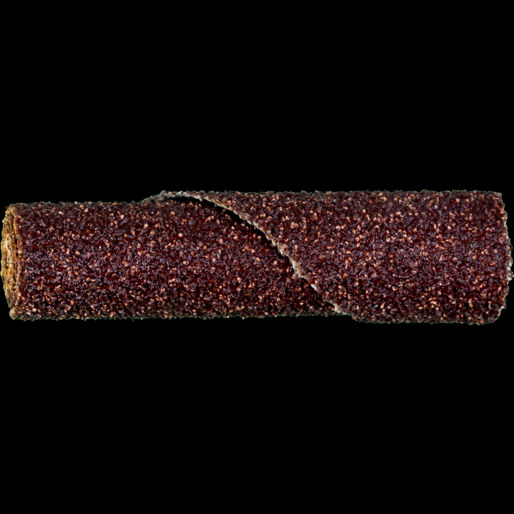 PFERD Cartridge Roll, 1/2&#34; x 2, 1/8&#34; arbor, Untapered shape, 60 Grit, Aluminum oxide
