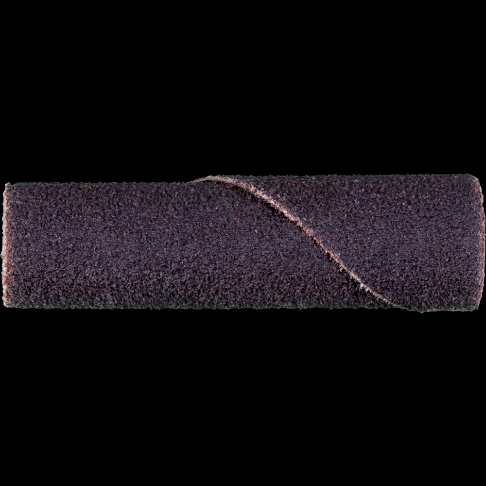 PFERD Cartridge Roll, 1/2&#34; x 2, 1/8&#34; arbor, Untapered shape, 80 Grit, Aluminum oxide