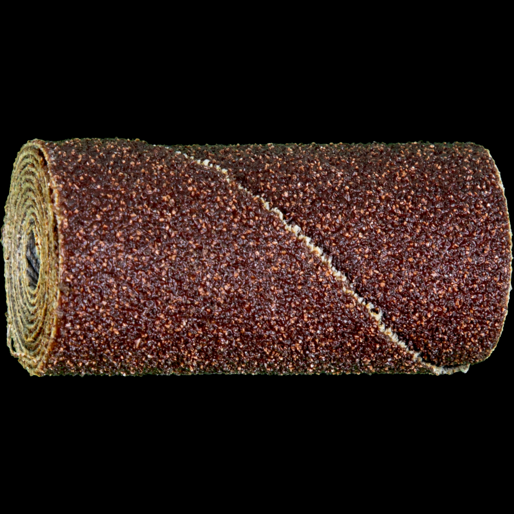 PFERD Cartridge Roll, 1&#34; x 2, 3/16&#34; arbor, Untapered shape, 60 Grit, Aluminum oxide