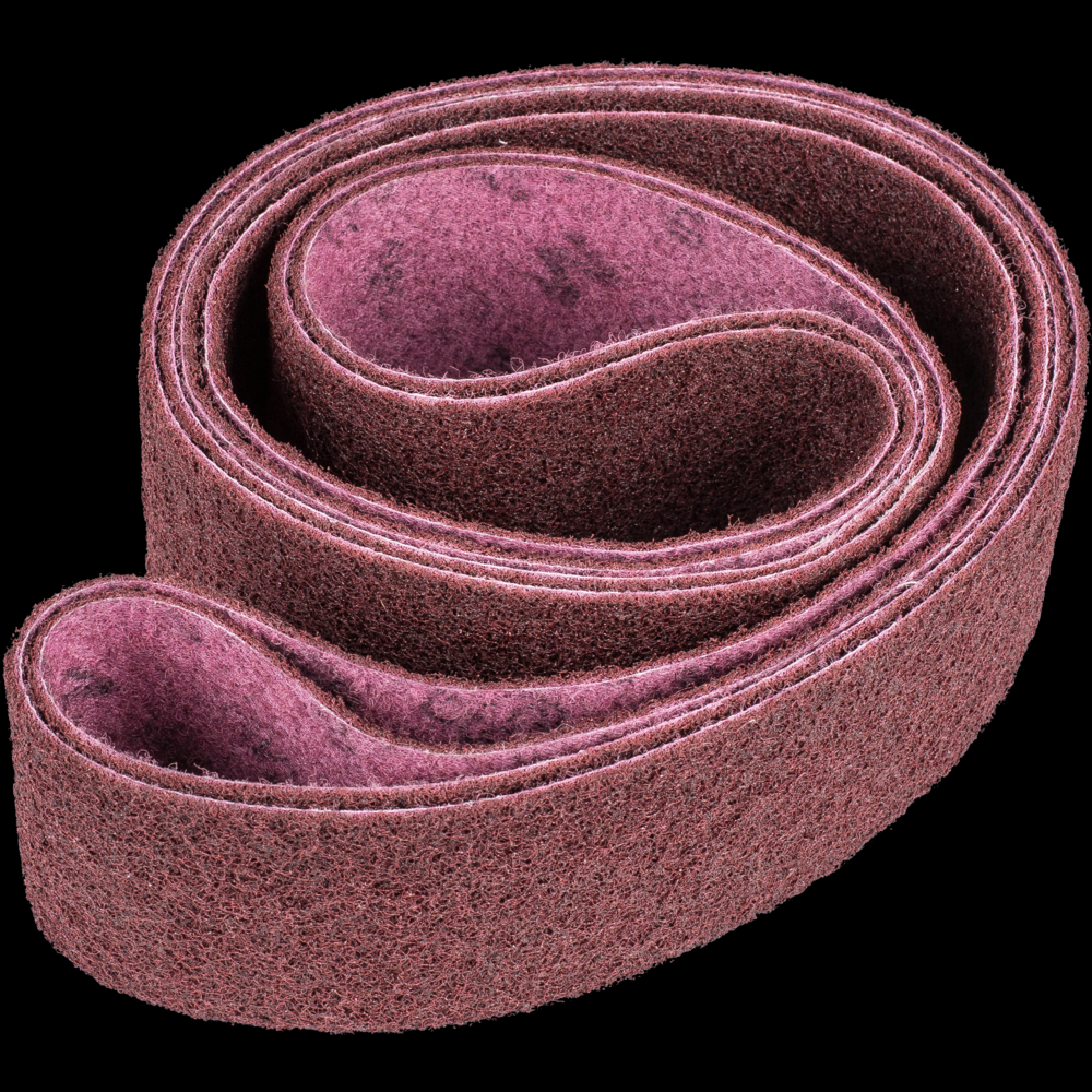 PFERD POLIVLIES® Surface Conditioning Belt, 48&#34; x 6, 180 Grit, Medium, Aluminum oxide