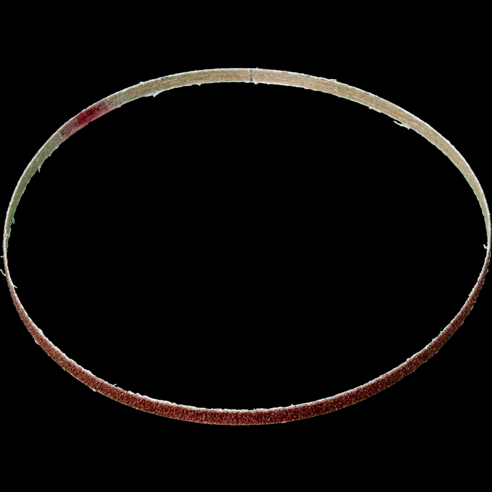 PFERD Abrasive File Belt, 18&#34; x 1/4, 60 Grit, Aluminum oxide
