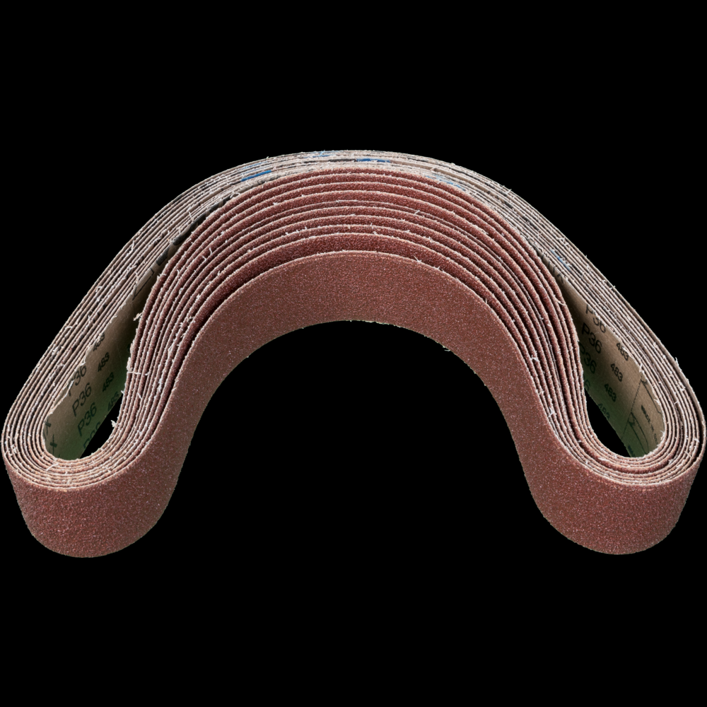 PFERD Abrasive Benchstand Belt, 48&#34; x 2, 36 Grit, Aluminum oxide