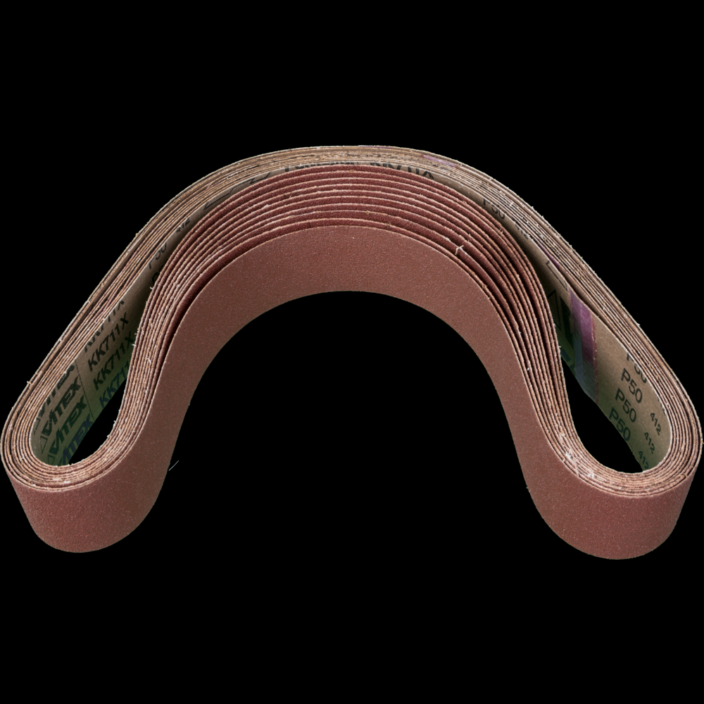 PFERD Abrasive Benchstand Belt, 48&#34; x 2, 50 Grit, Aluminum oxide
