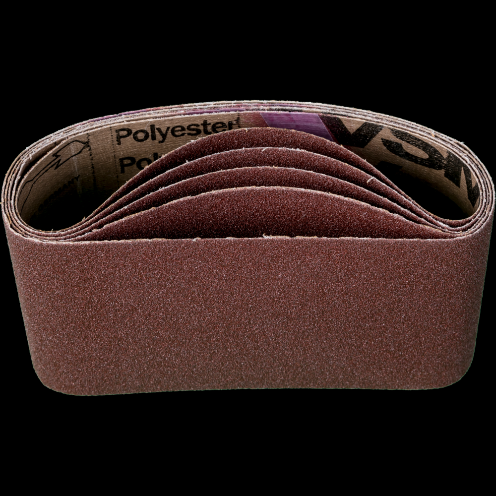 PFERD Abrasive Portable Belt, 15-1/2&#34; x 3-1/2, 60 Grit, Aluminum oxide