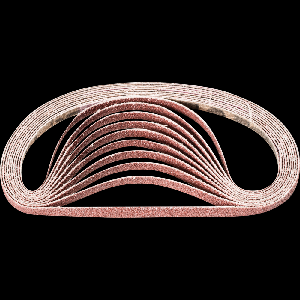 PFERD Abrasive File Belt, 12&#34; x 1/4, 80 Grit, Aluminum oxide