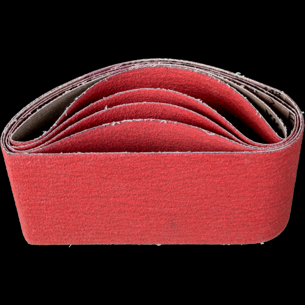 PFERD Abrasive Portable Belt, 15-1/2&#34; x 3-1/2, 60 grit, Ceramic CO-COOL