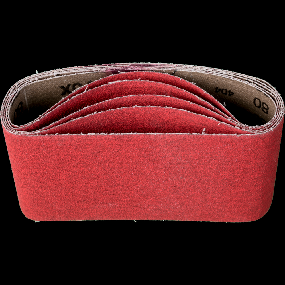 PFERD Abrasive Portable Belt, 15-1/2&#34; x 3-1/2, 80 grit, Ceramic CO-COOL