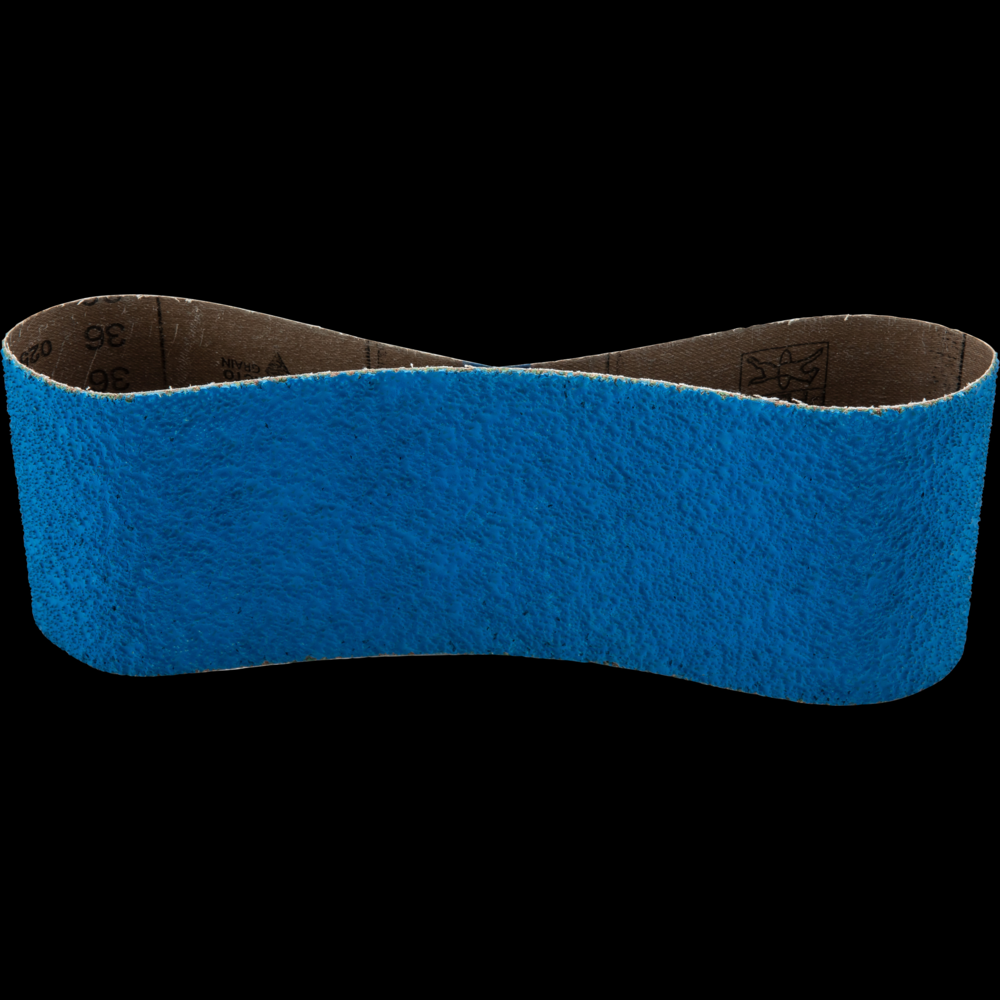 PFERD Abrasive Portable Belt, 24&#34; x 4, 36 grit, VICTOGRAIN®-COOL