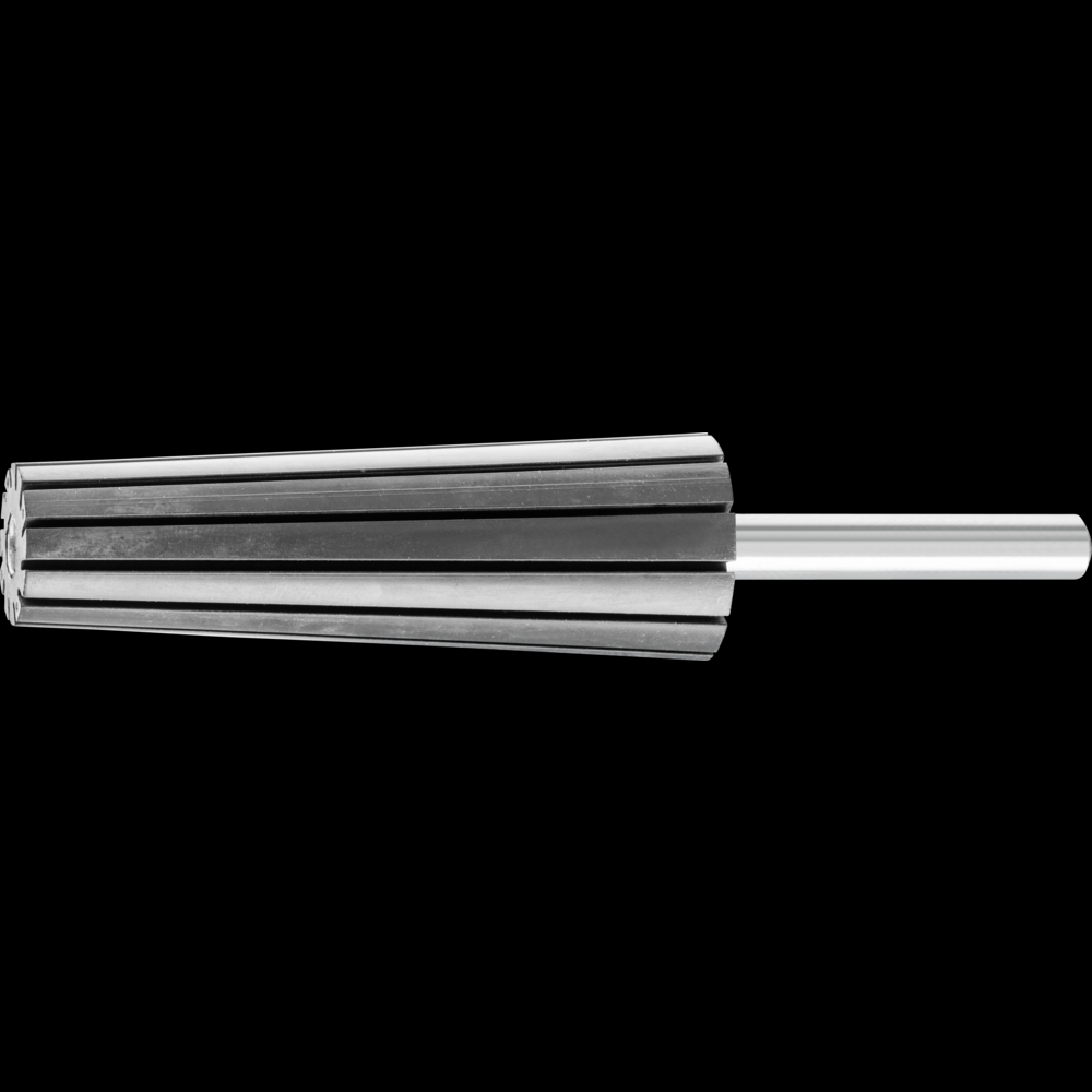 PFERD POLICAP® Tapered Rubber Cone Holder, 3/4&#34; x 1/2 x 2-1/2 x 1-5/8, 1/4&#34; Shank