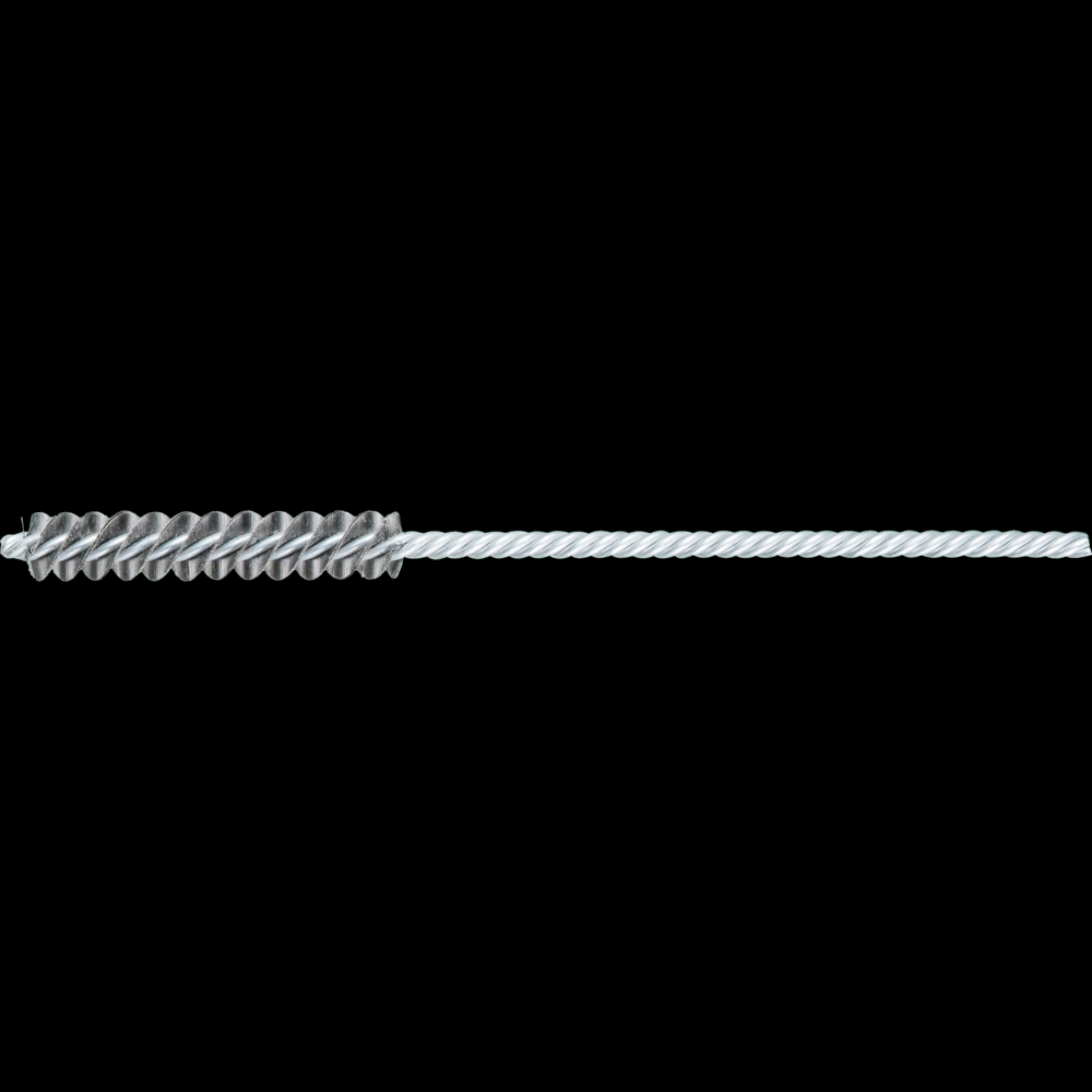 PFERD Power Tube Brush 3/8&#34; Dia. .006 Carbon Steel Wire 1/8&#34; Stem DS/DS