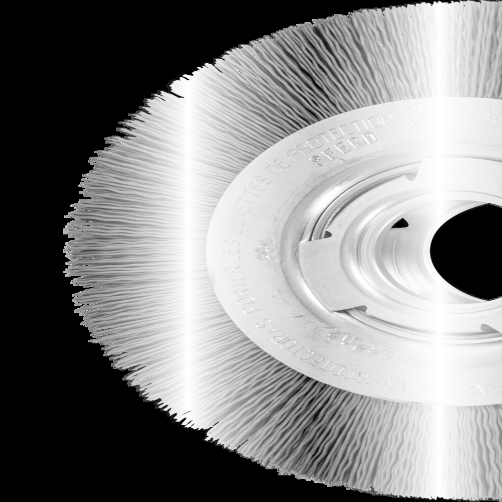 PFERD M-BRAD® Wheel Brush 6&#34; Dia Wide Face .022/320 Grit Silicon Carbide 2&#34; Arbor