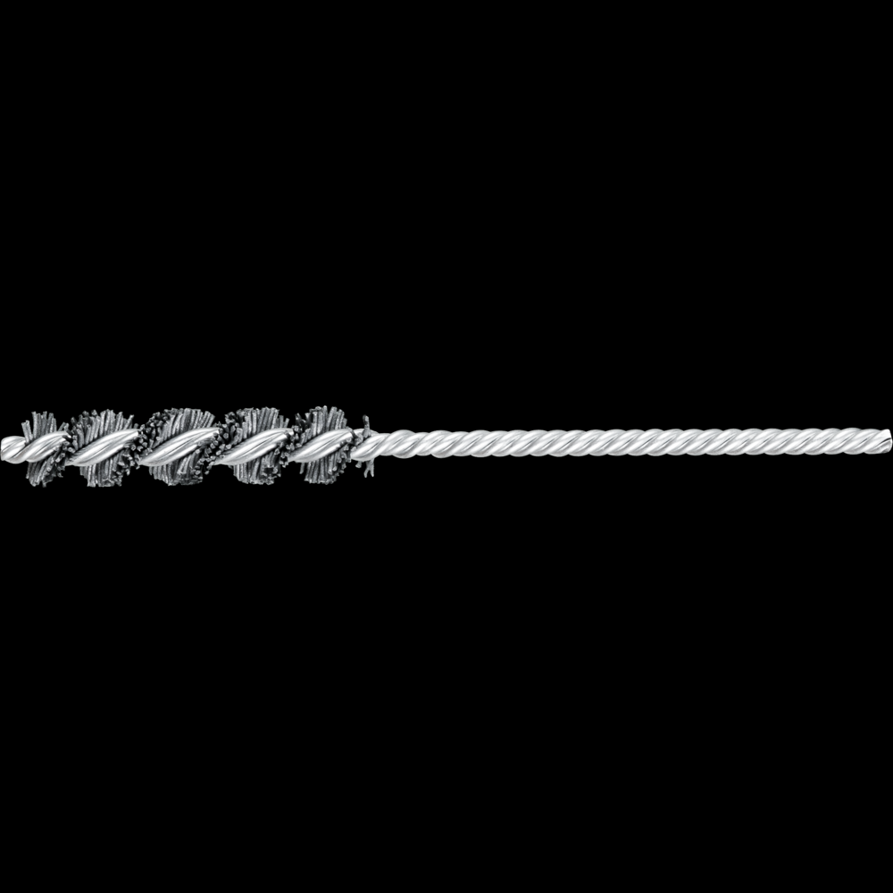 PFERD M-BRAD® Power Tube Brush - 7/16&#34; Dia. .022/320 Grit Silicon Carbide 5/32&#34; Stem