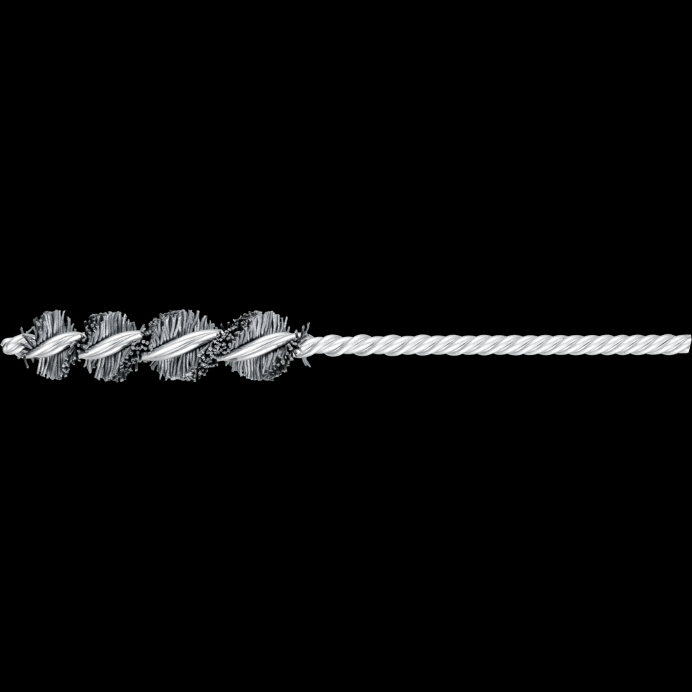 PFERD M-BRAD® Power Tube Brush - 1/2&#34; Dia. .022/320 Grit Silicon Carbide 3/16&#34; Stem