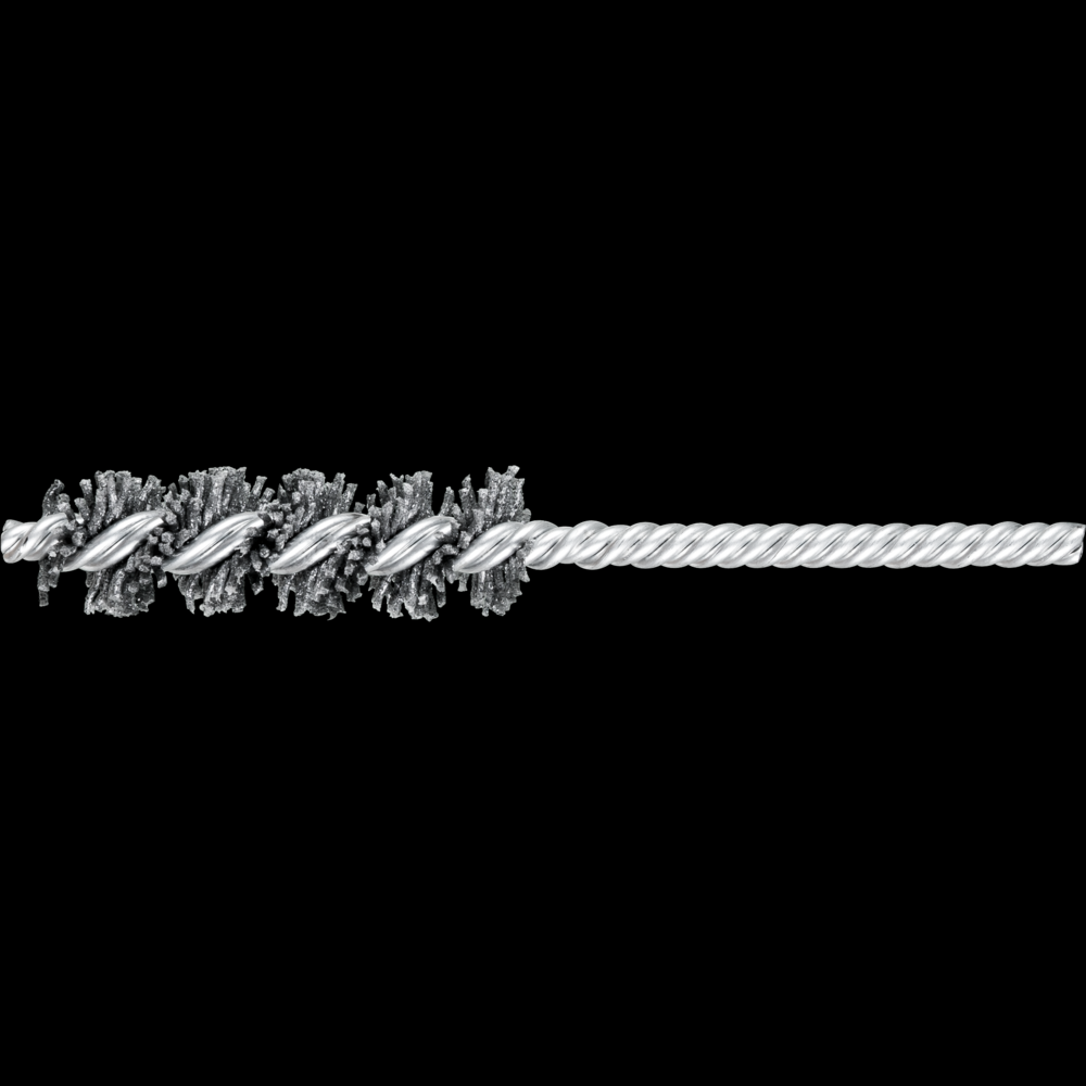 PFERD M-BRAD® Power Tube Brush - 3/4&#34; Dia. .040/80 Grit Silicon Carbide 1/4&#34; Stem