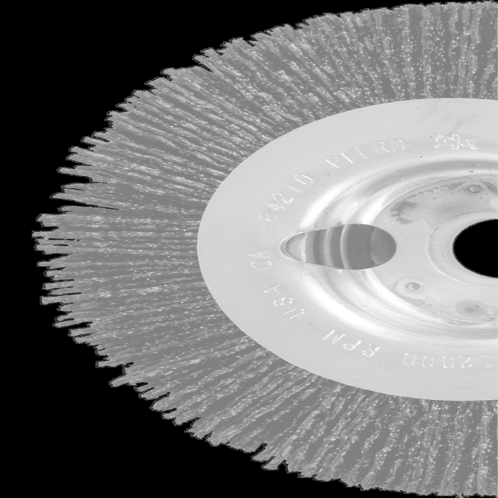 PFERD M-BRAD® Wheel Brush 4&#34; Dia Wide Face .040/80 Grit Ceramic Oxide 5/8&#34; Arbor