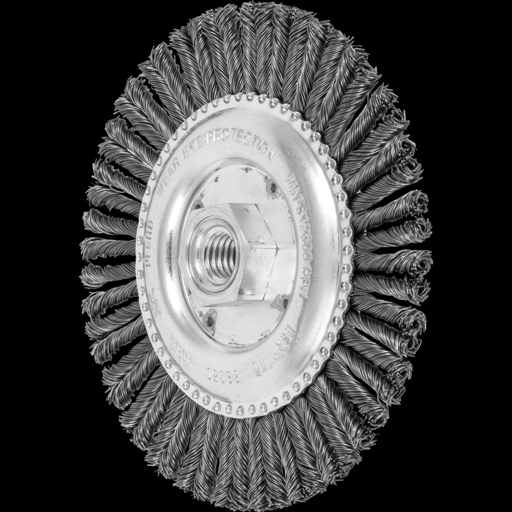 PFERD TWIN NUT COMBITWIST® Stringer Bead 6&#34; Dia .020 CS 5/8-11&#34; Thread