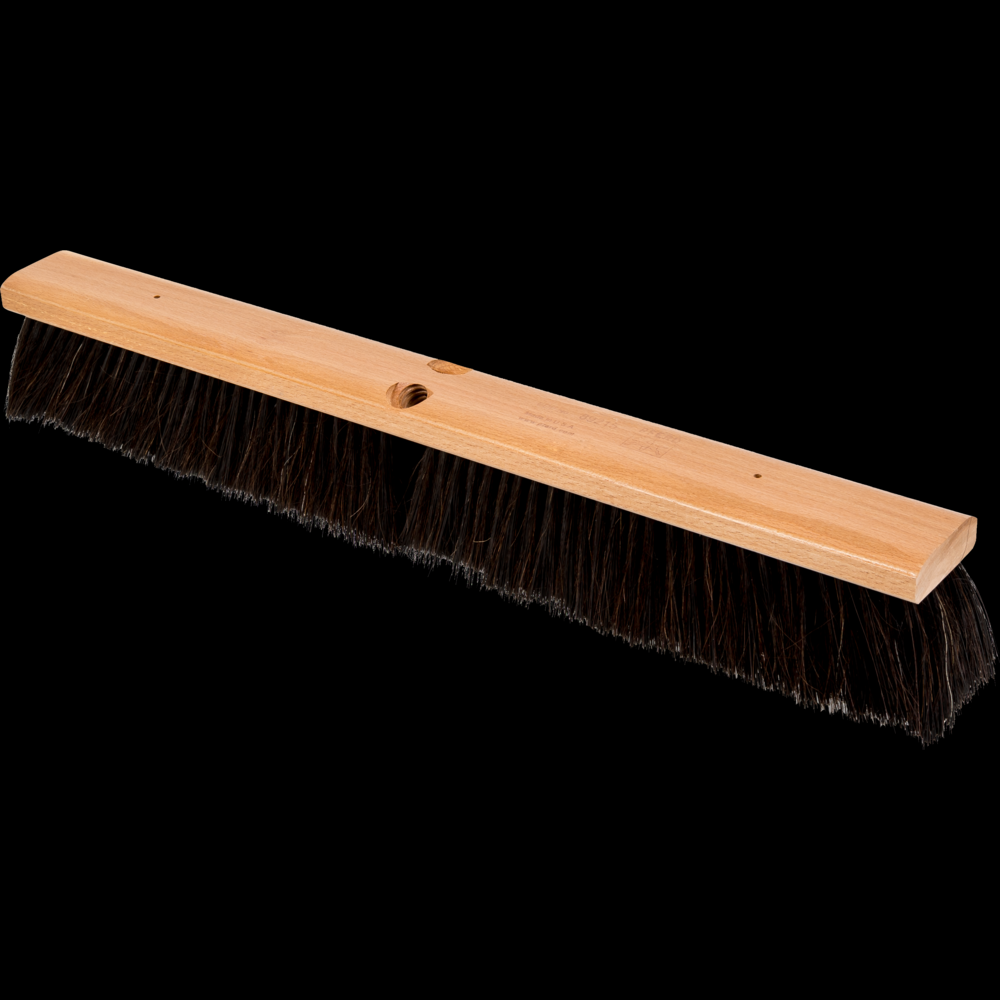 PFERD Broom Head - Fine Sweep 24&#34; Horsehair-Nylon Fill 3&#34; Trim