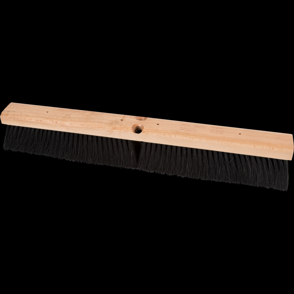 PFERD Broom Head - Medium Sweep 24&#34; Black Tampico Fill 3&#34; Trim