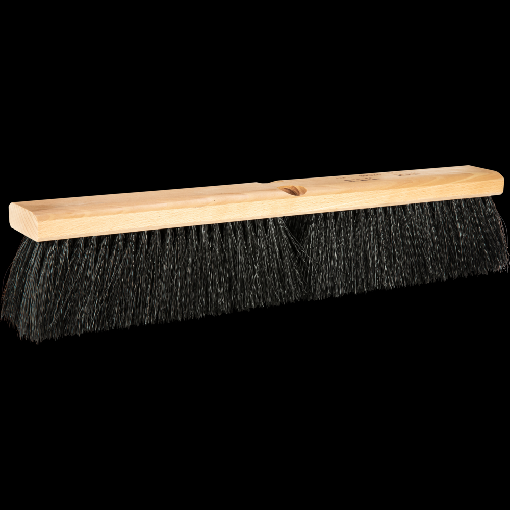 PFERD Heavy Duty Garage Broom Head 18&#34; Polypro Fill 4&#34; Trim