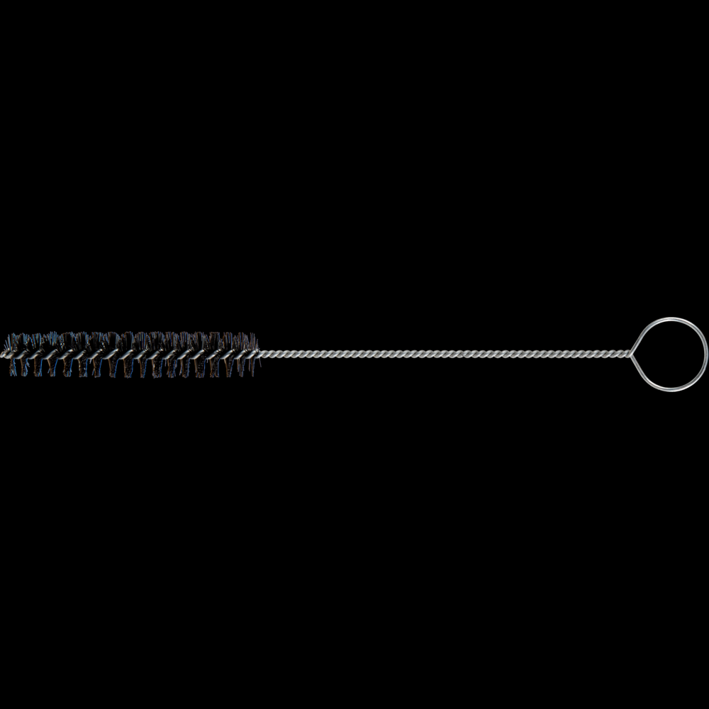PFERD Hand Tube Brush 1/2&#34; Dia. Nylon Fill 3&#34; Brush Length