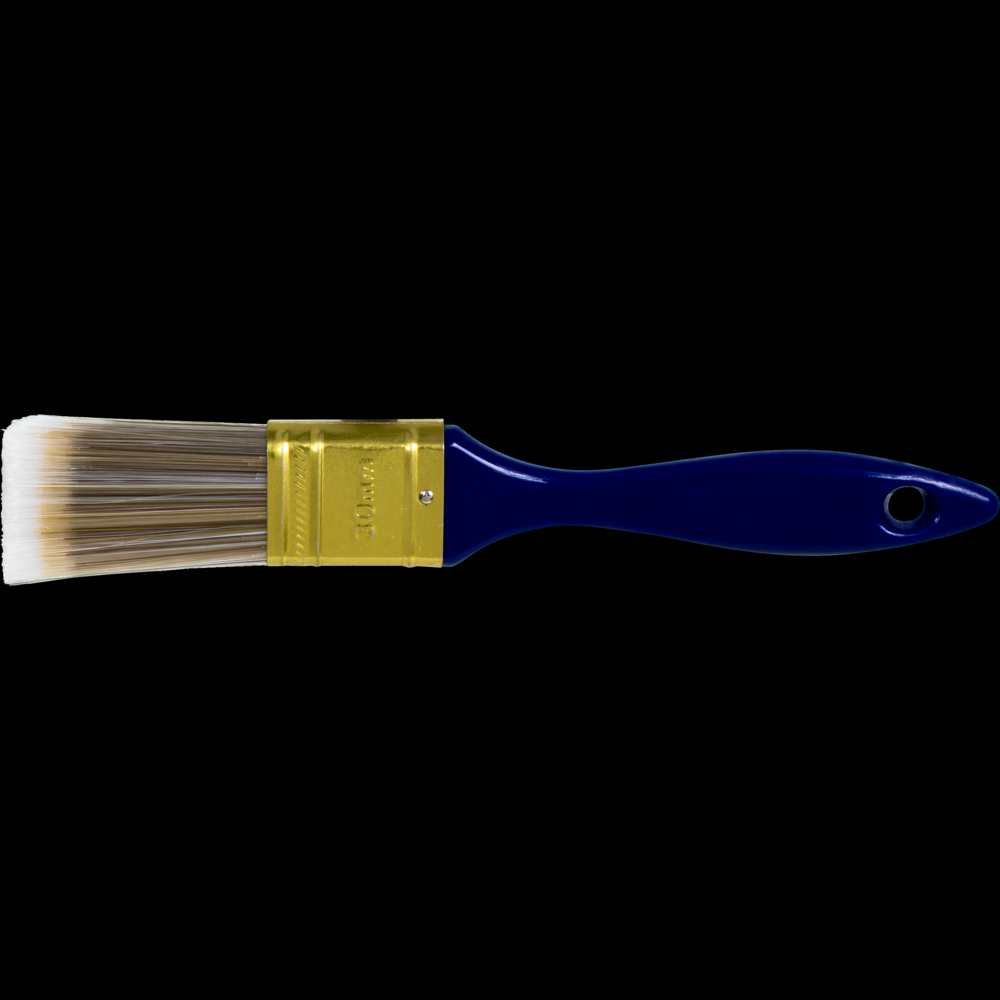 PFERD Wall Brush 1-1/4&#34; Poly/Nylon Fill Blue Plastic Handle