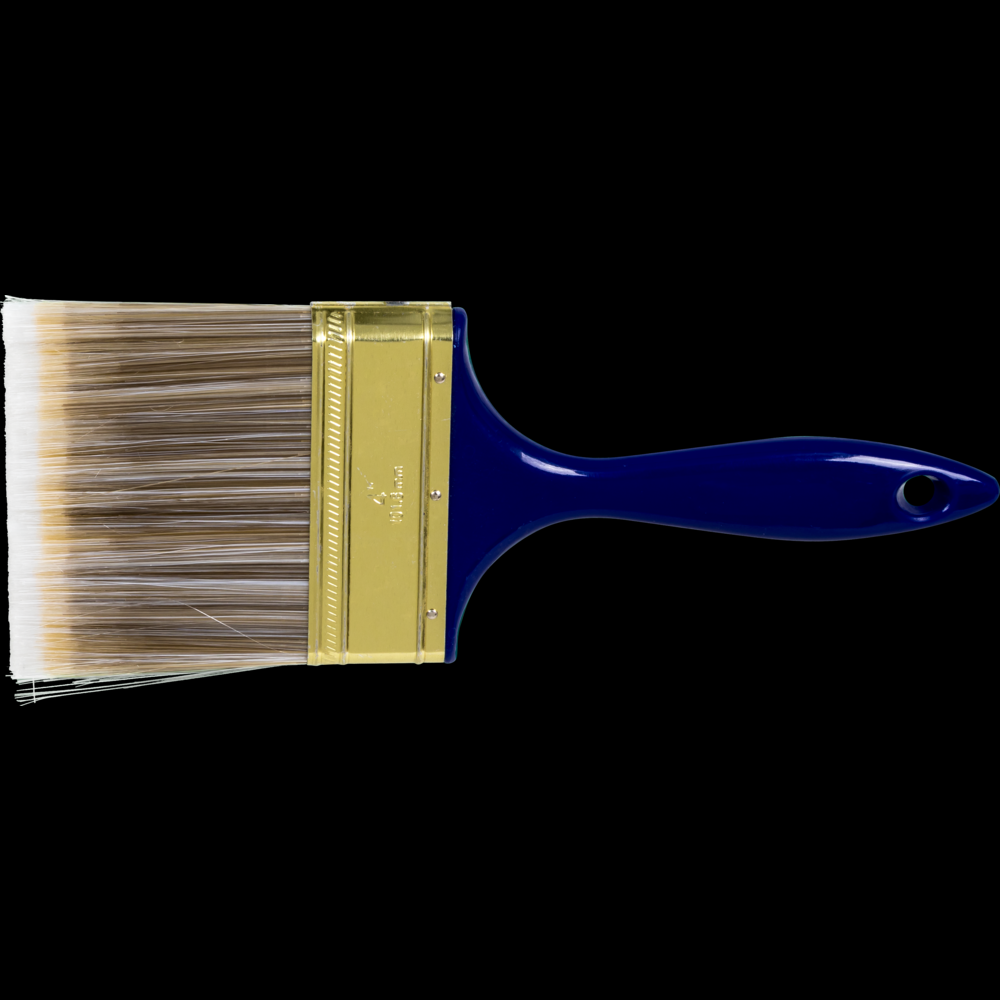 PFERD Wall Brush 4&#34; Poly/Nylon Fill Blue Plastic Handle