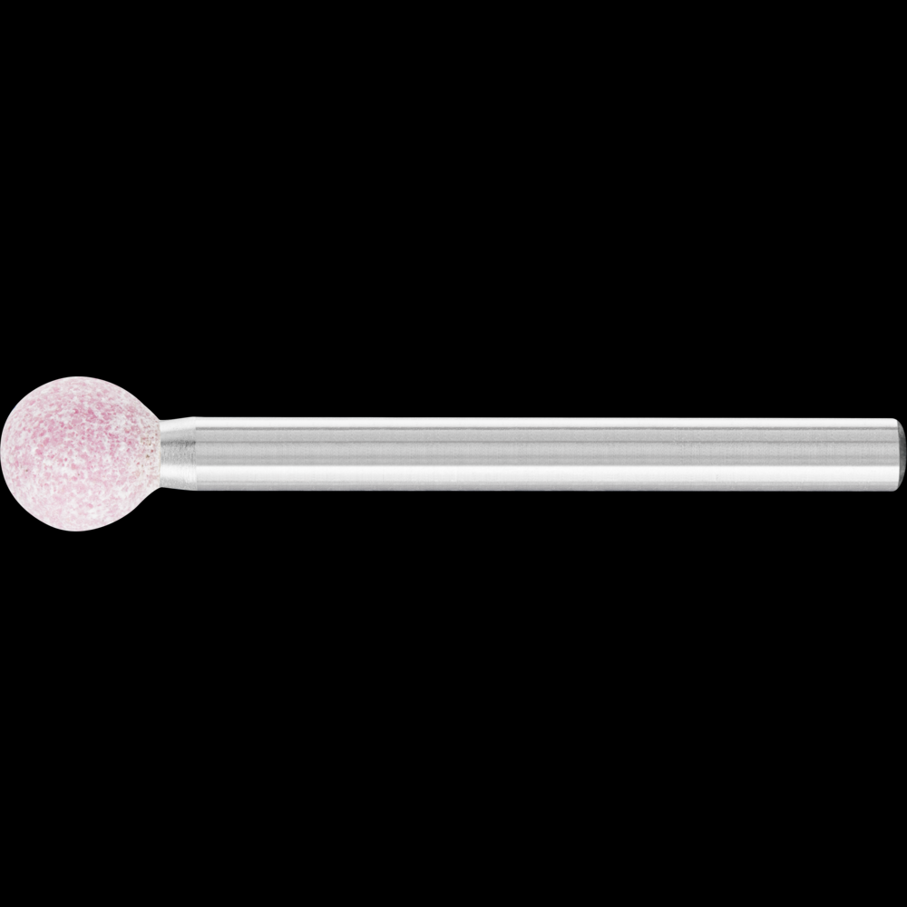 PFERD Vitrified Mounted Point, TOUGH, 1/4&#34; x 1/4, 60 Grit,B125,Ceramic Oxide,1/8&#34;Shank