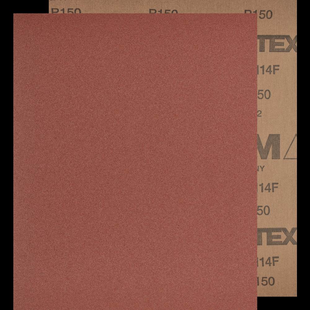 PFERD Cloth Backed Abrasive Sheet, 9&#34; x 11, Heavy Duty, 150 Grit, Aluminum oxide
