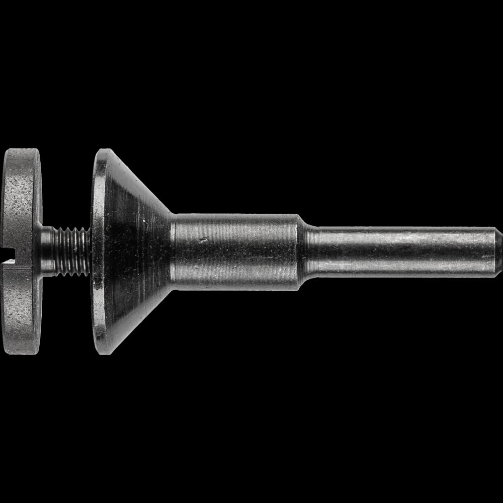 PFERD Die Grinder Cut-off Wheel Mandrel, 1/4&#34; shank, 1/4&#34; arbor, 1&#34; flange