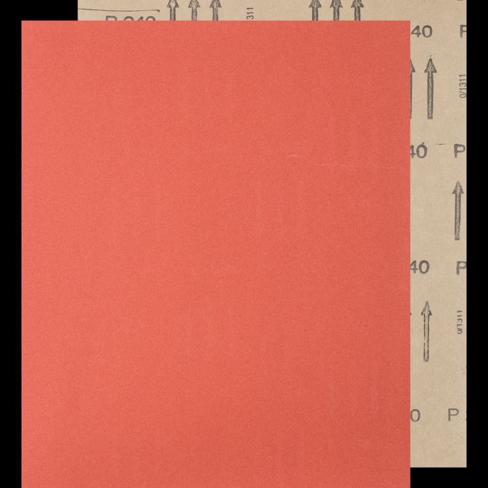 PFERD Paper Backed Abrasive Sheet, 9&#34; x 11, General Purposet, 240 Grit,Silicon carbide