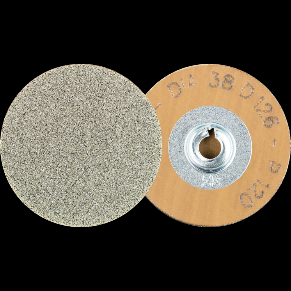 PFERD COMBIDISC® Diamond Abrasive Disc, 1-1/2&#34; Dia, Type CD, D 126/P 120 Grit