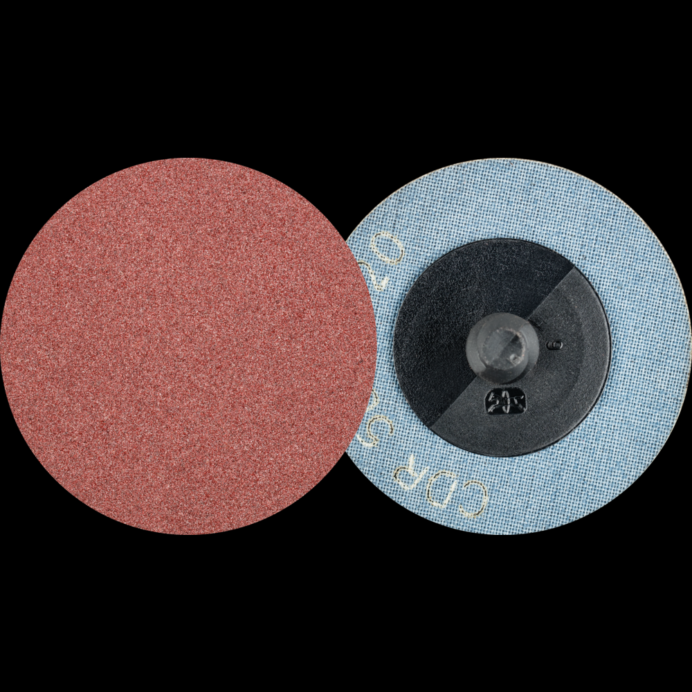 PFERD COMBIDISC® Abrasive Disc, 2&#34; Dia, Type CDR, 120 Grit, Aluminum oxide