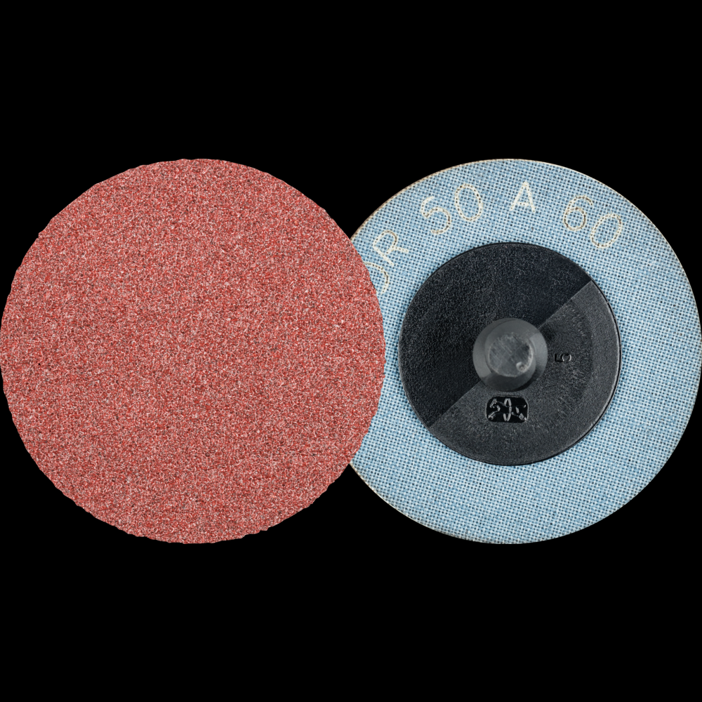 PFERD COMBIDISC® Abrasive Disc, 2&#34; Dia, Type CDR, 60 Grit, Aluminum oxide