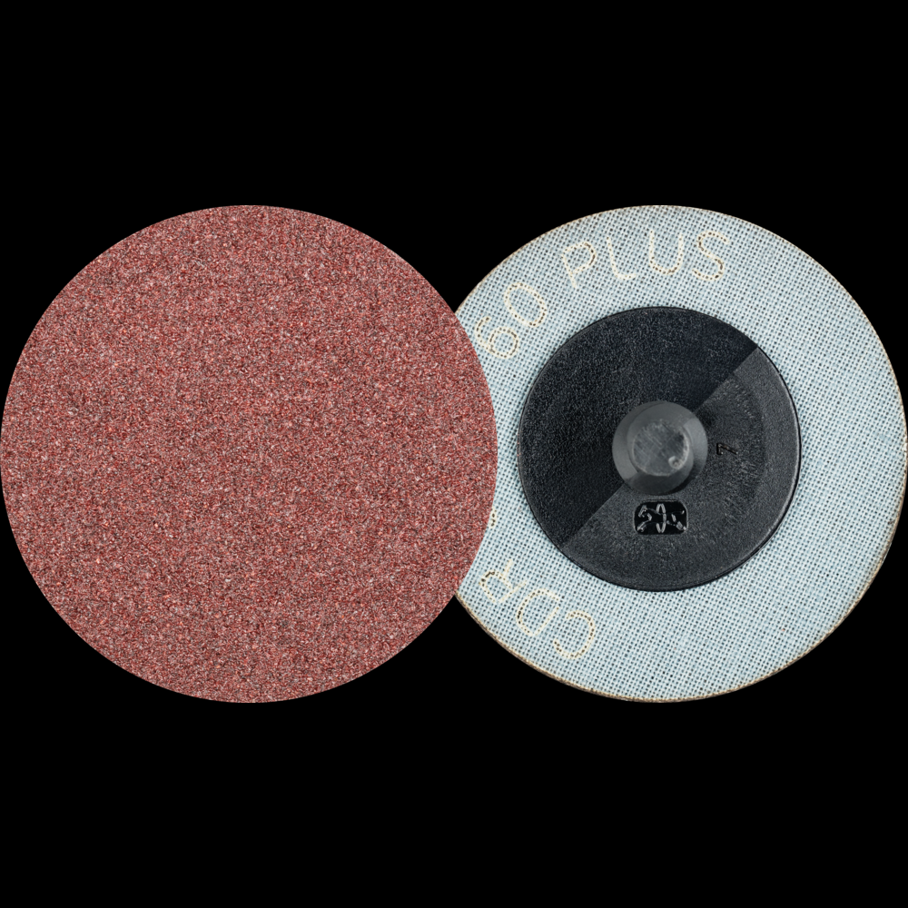 PFERD COMBIDISC® Abrasive Disc, 2&#34; Dia, Type CDR, 60 Grit, Aluminum oxide A-PLUS
