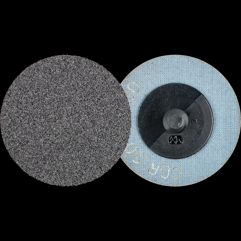 PFERD COMBIDISC® Abrasive Disc, 2&#34; Dia, Type CDR, 80 Grit, Silicon carbide