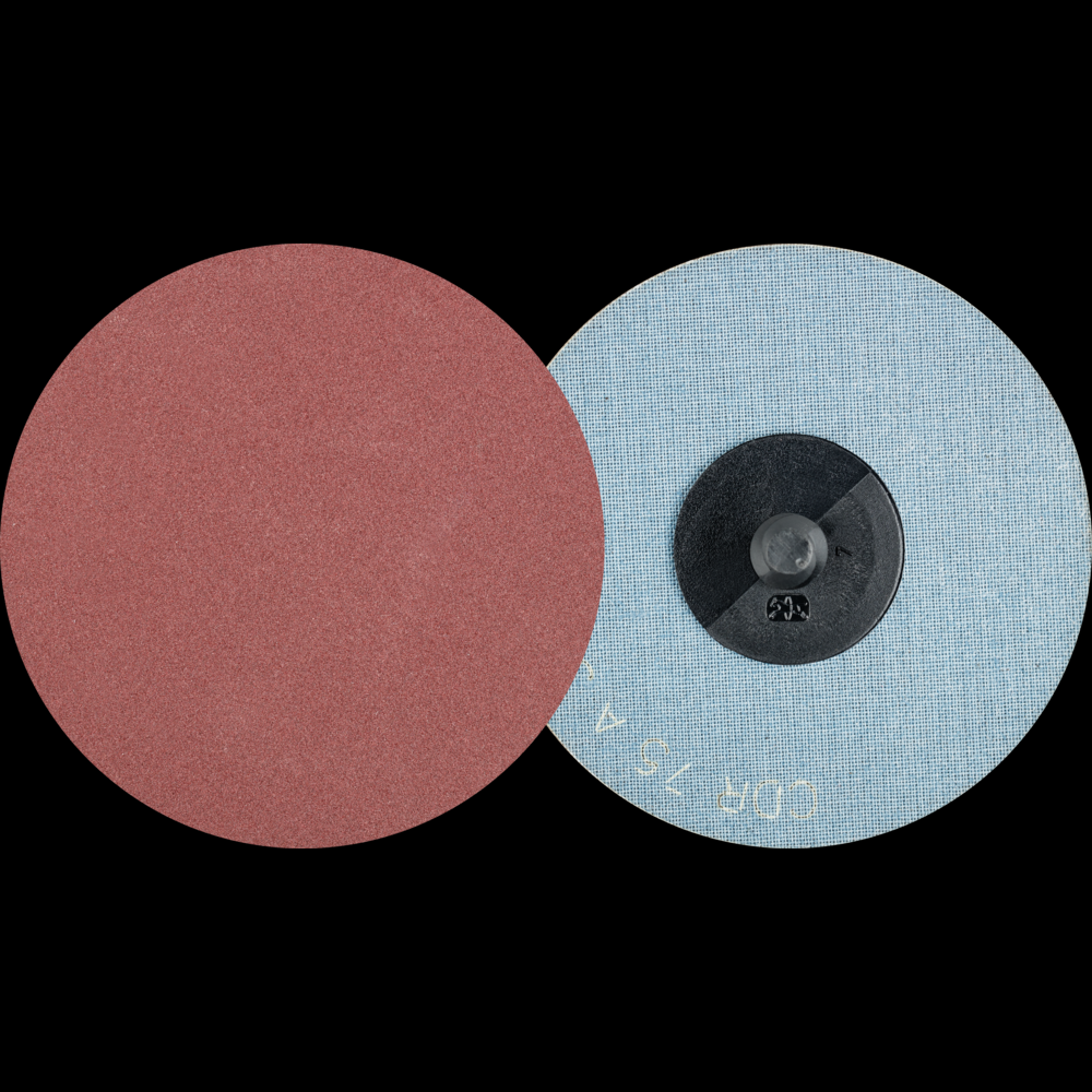 PFERD COMBIDISC® Abrasive Disc, 3&#34; Dia, Type CDR, 320 Grit, Aluminum oxide