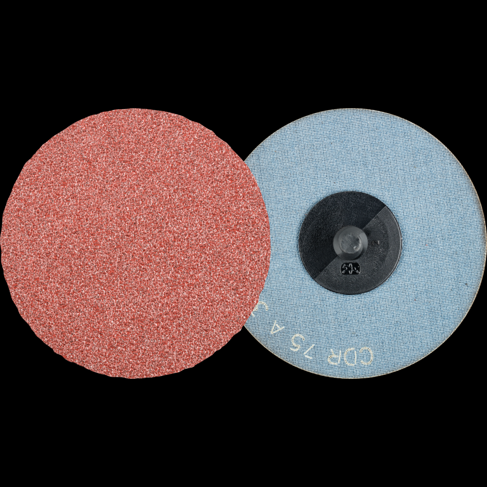 PFERD COMBIDISC® Abrasive Disc, 3&#34; Dia, Type CDR, 36 Grit, Aluminum oxide