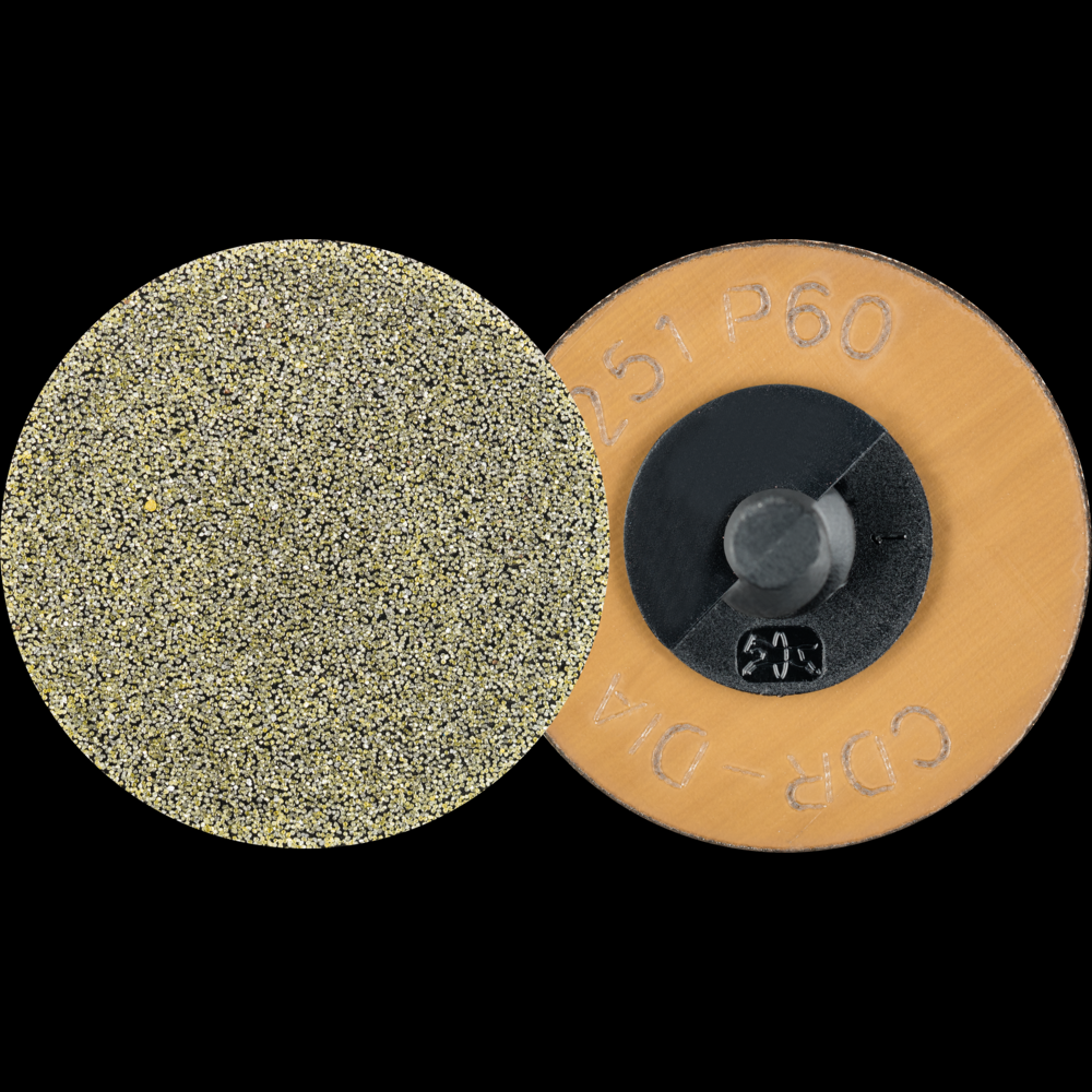 PFERD COMBIDISC® Diamond Abrasive Disc, 1-1/2&#34; Dia, Type CDR, D 251/P 60 Grit