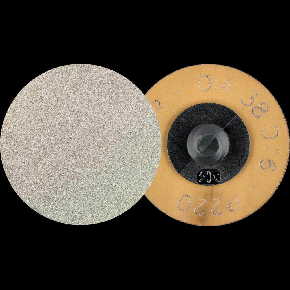 PFERD COMBIDISC® Diamond Abrasive Disc, 1-1/2&#34; Dia, Type CDR, D 76/P 220 Grit